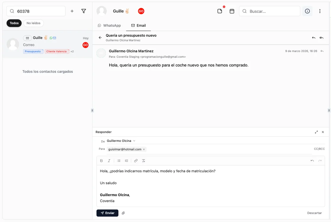 Email Integration (Gmail and Outlook)